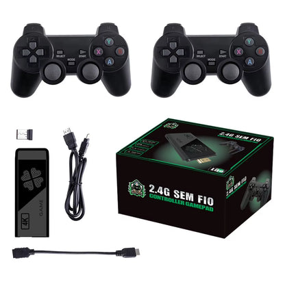 TV Video Game Console 4K HD Output 20000 Retro Games Console Emulator 2.4G Wireless Controller Video Stick Lite